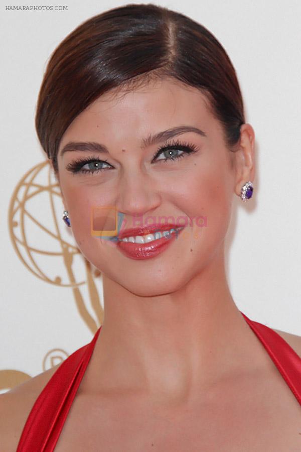 Adrianne Palicki attends the 63rd Annual Primetime Emmy Awards in Nokia Theatre L.A. Live on 18th September 2011
