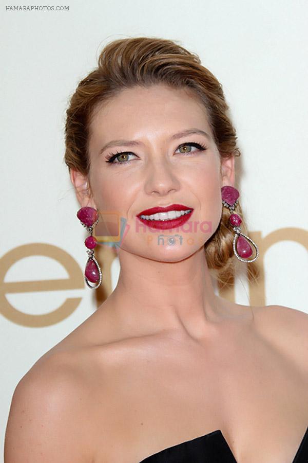 Anna Torv attends the 63rd Annual Primetime Emmy Awards in Nokia Theatre L.A. Live on 18th September 2011