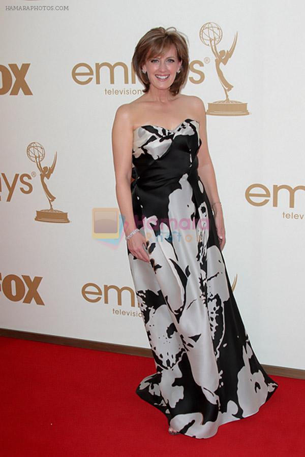 Anne Sweeney attends the 63rd Annual Primetime Emmy Awards in Nokia Theatre L.A. Live on 18th September 2011
