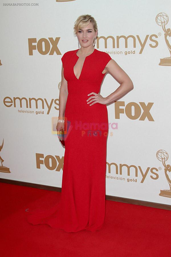 Kate Winslet attends the 63rd Annual Primetime Emmy Awards in Nokia Theatre L.A. Live on 18th September 2011