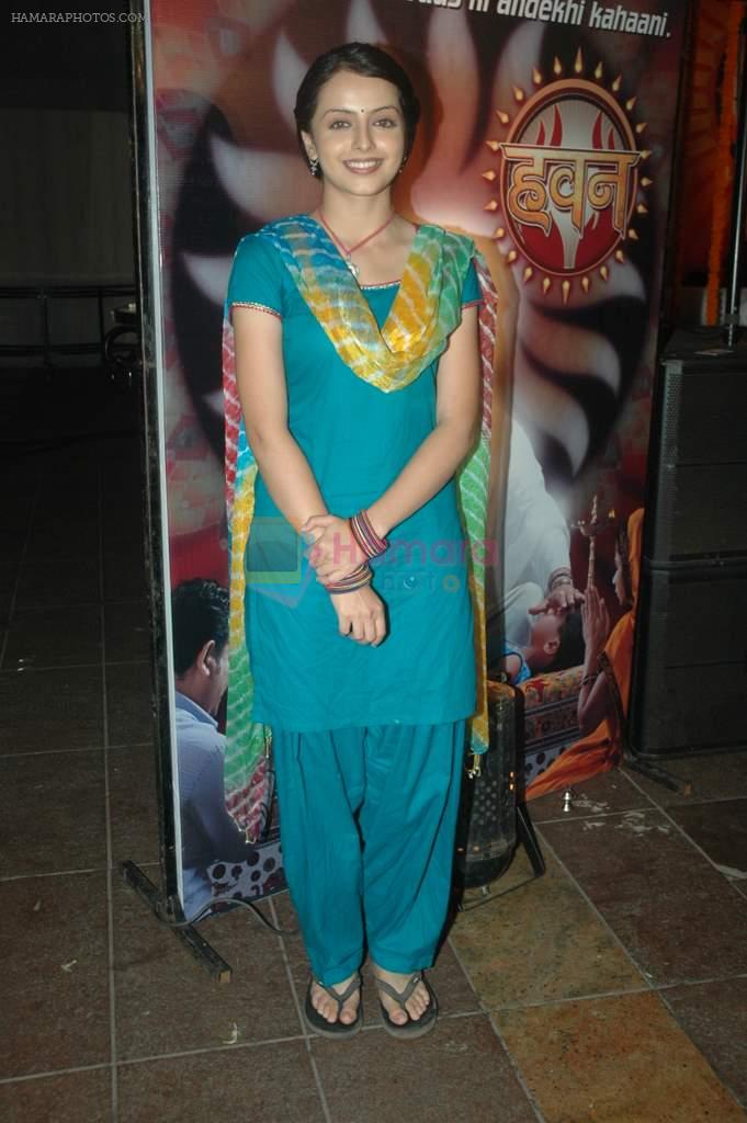 at the launch of new show Havan on Colors in The Club on 21st Sept 2011