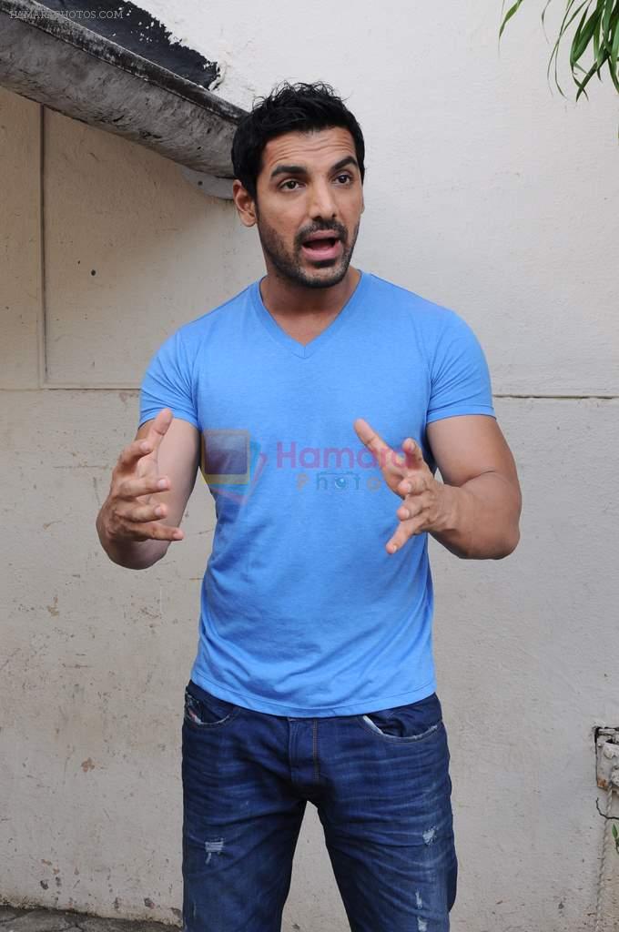 John Abraham snapped while promoting film Force on 21st Sept 2011