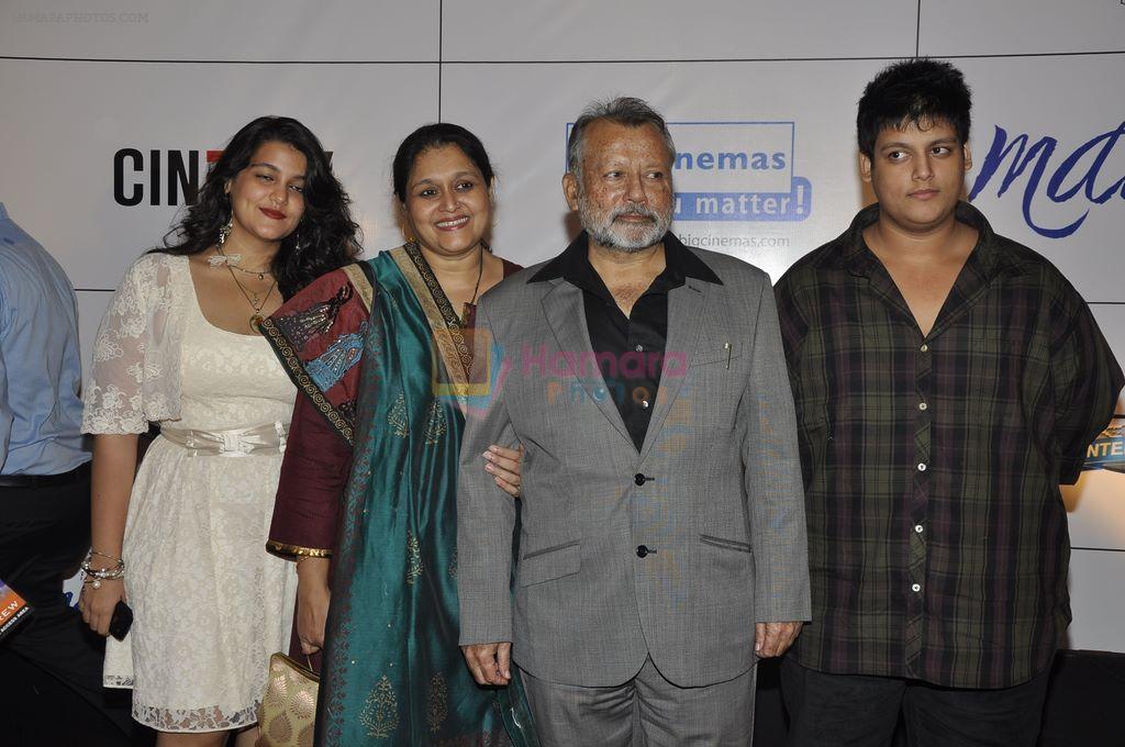 Pankaj Kapur, Supriya Kapur at the Premiere of Mausam in Imax, Wadala, Mumbai on 22nd Sept 2011