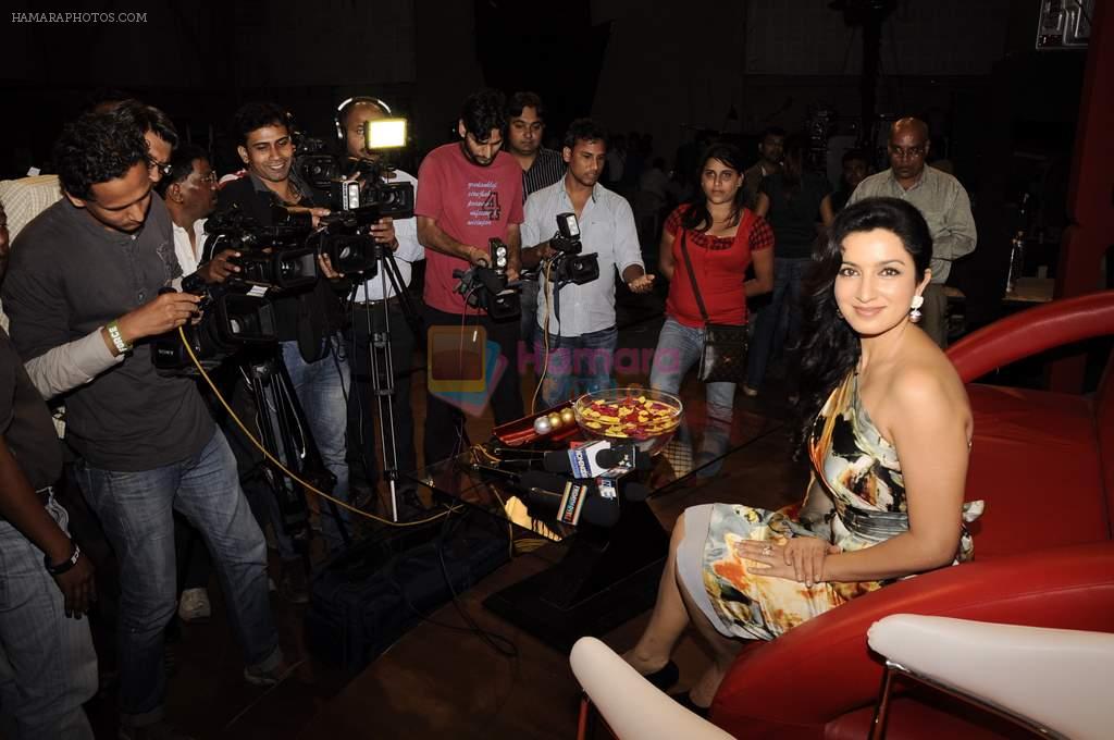 Tisca Chopra on the sets of Master Chef in Filmcity, Mumbai on 22nd Sept 2011