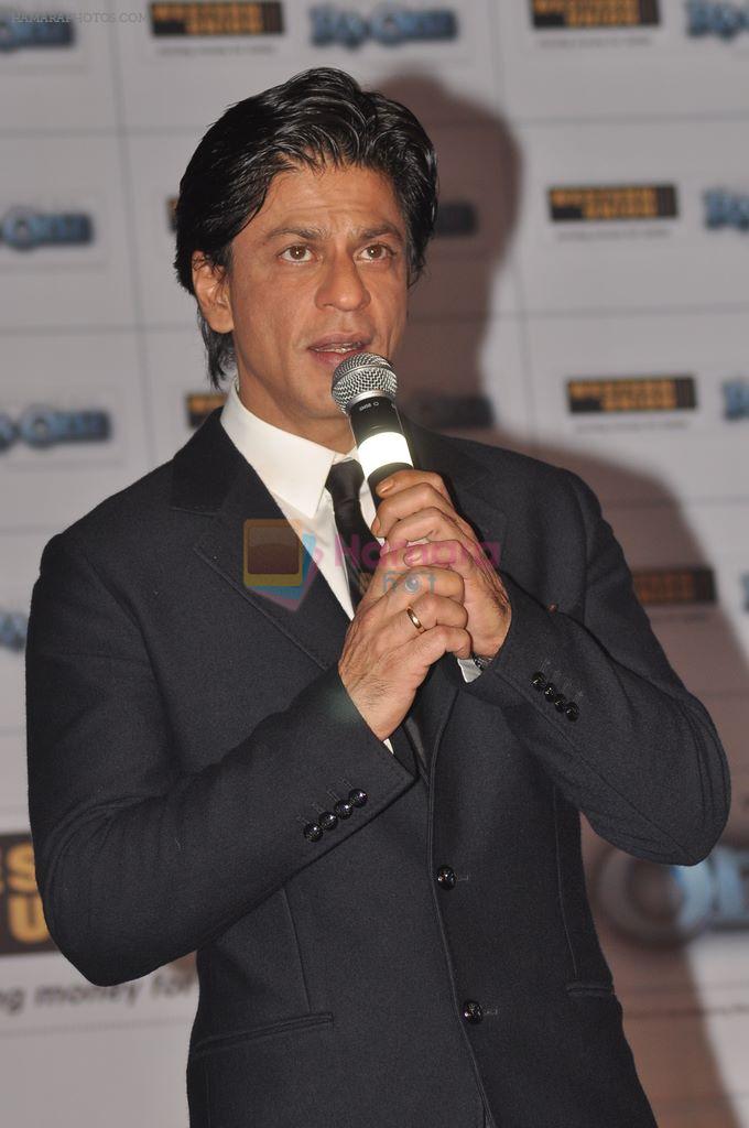 Shahrukh Khan at Western Union-Ra.One media meet in Grand Hyatt, Mumbai on 24th Sept 2011