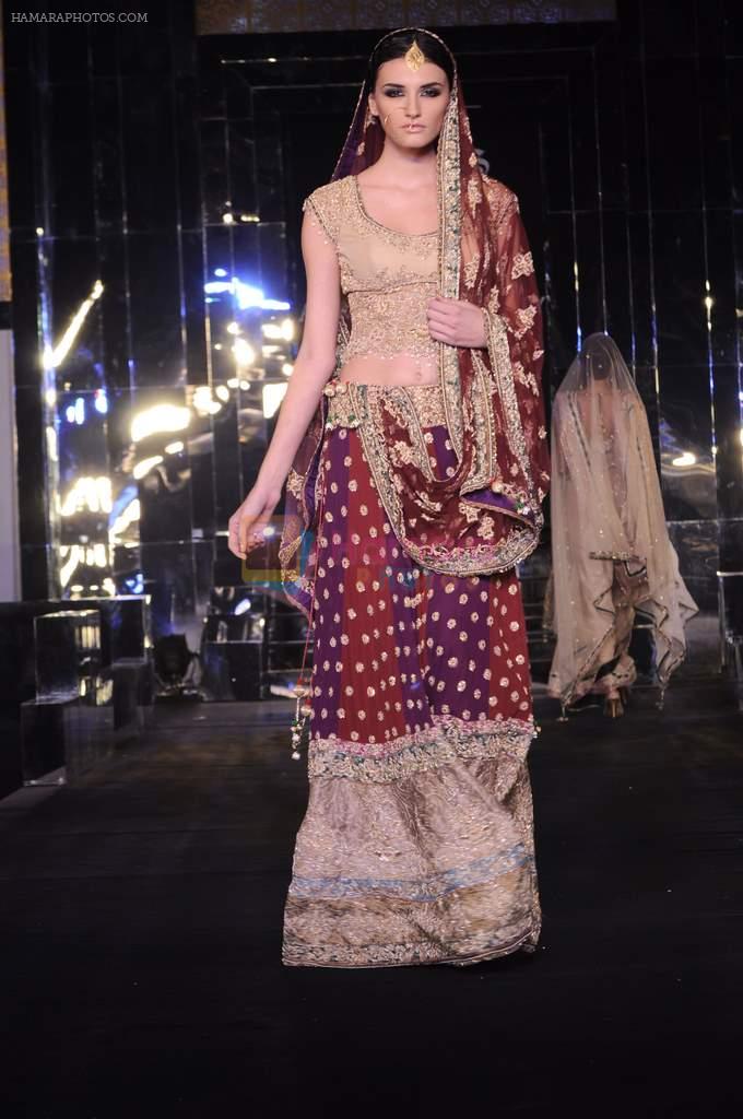 Model walk the ramp for Rocky S Show at Amby Valley India Bridal Week day 1 on 24th Sept 2011