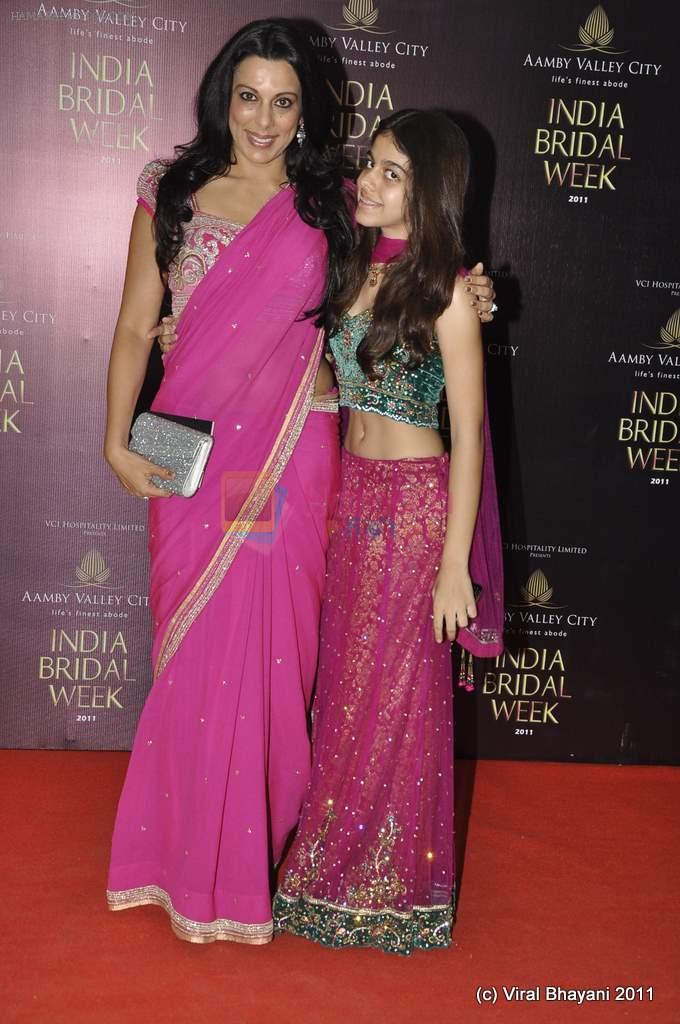 Pooja Bedi at Bhairavi Jaikishen Show at Amby Valley India Bridal Week day 2 on 24th Sept 2011