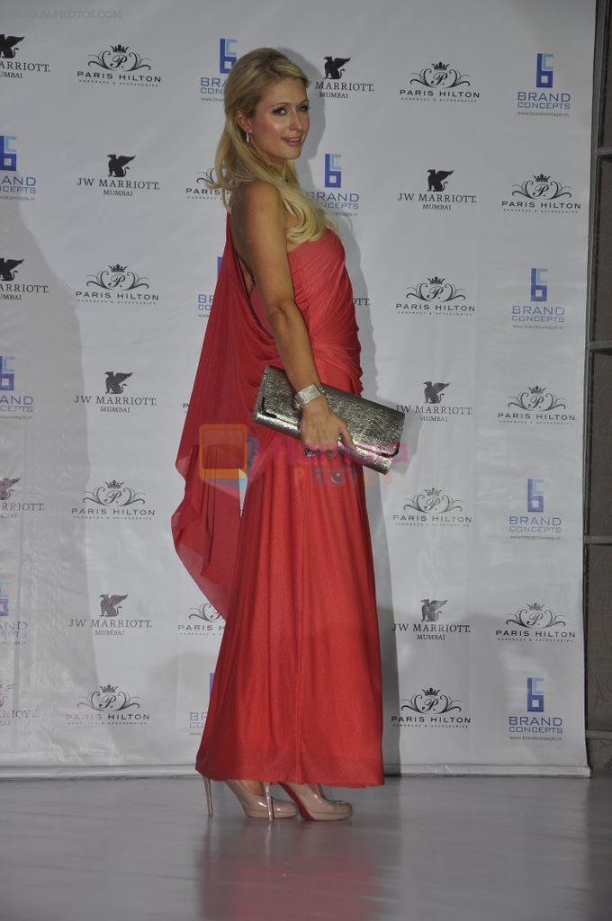 Paris Hilton unveils her personal Bag Line in JW Marriott on 24th Sept 2011