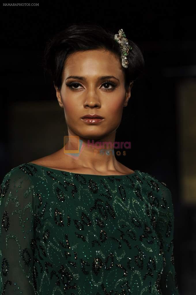 Model walk the ramp for Adarsh Gill Show at Amby Valley India Bridal Week day 2 on 24th Sept 2011