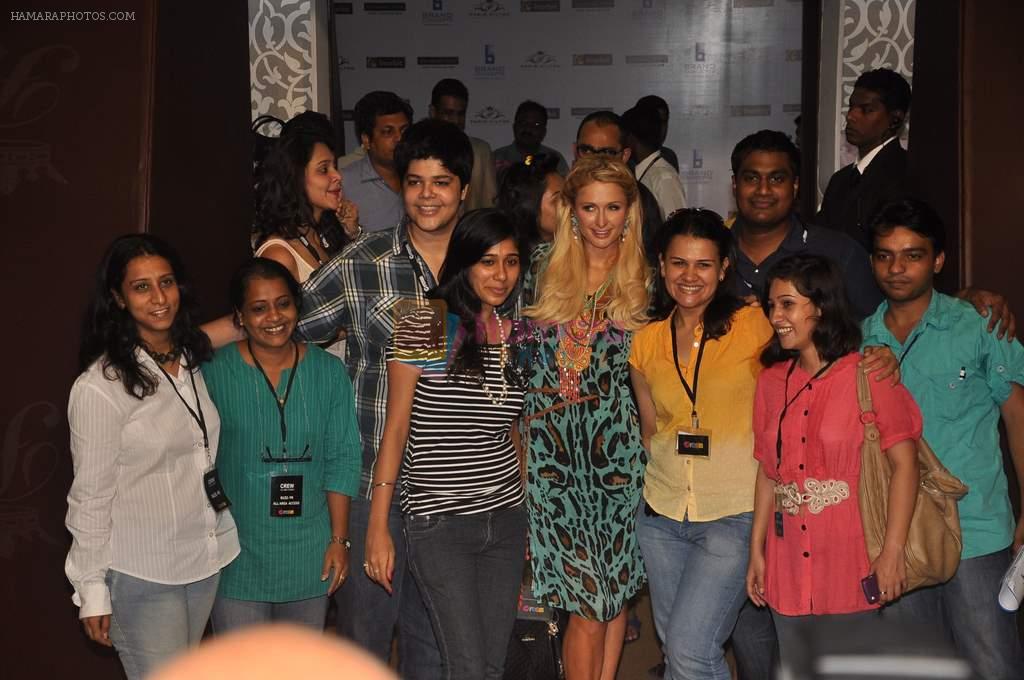 Paris Hilton fan meet at Shoppers Stop in Shoppers Stop, Mumbai on 25th Sept 2011
