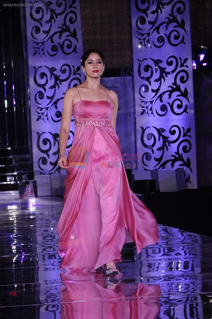 Model walk the ramp for Jyotsa Tiwari Show at Amby Valley India Bridal Week day 3 on 25th Sept 2011