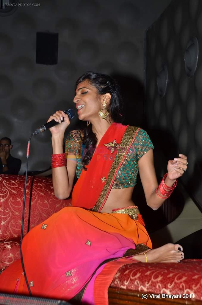 anushka manchanda at The Bartender album launch by Sony Music in Blue Frog on 27th Sept 2011