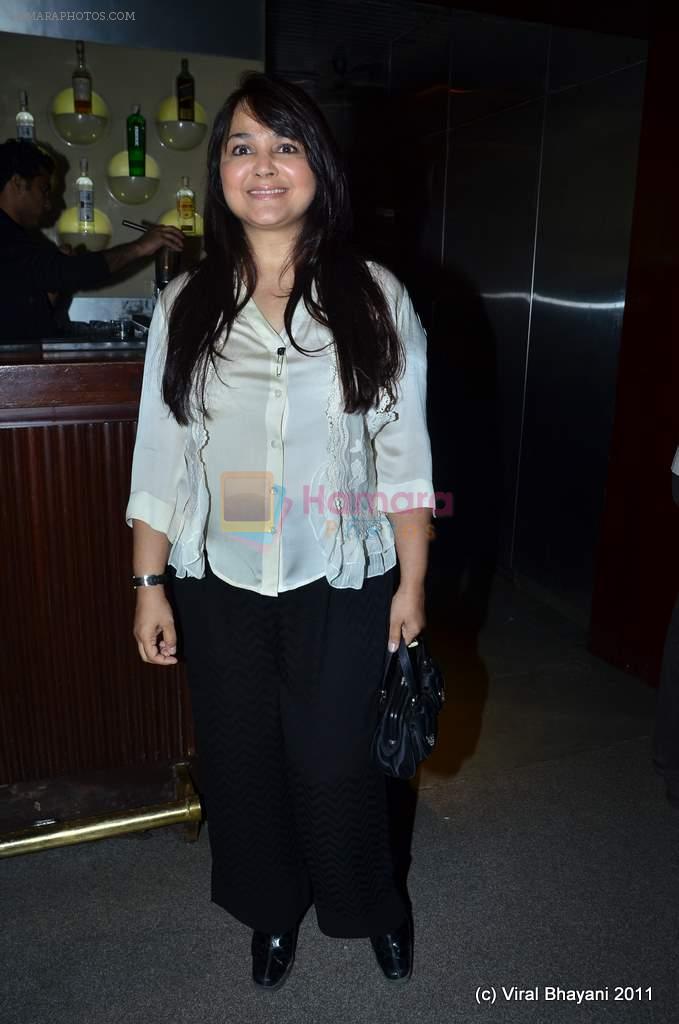 Alisha Chinoy at The Bartender album launch by Sony Music in Blue Frog on 27th Sept 2011