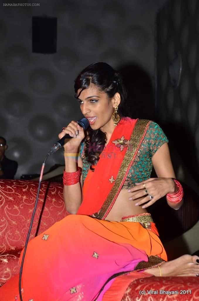 anushka manchanda at The Bartender album launch by Sony Music in Blue Frog on 27th Sept 2011