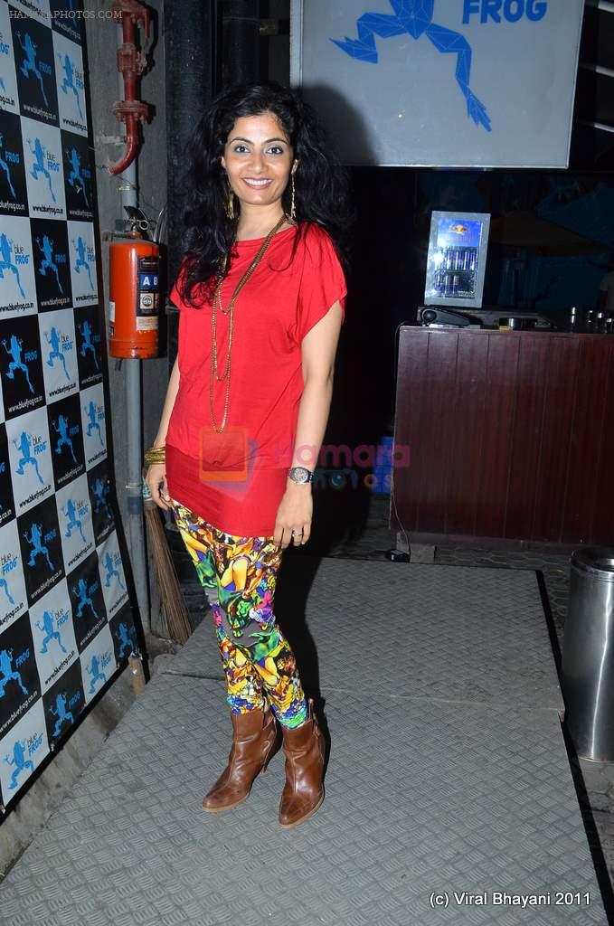 gayatri ganjawala at The Bartender album launch by Sony Music in Blue Frog on 27th Sept 2011