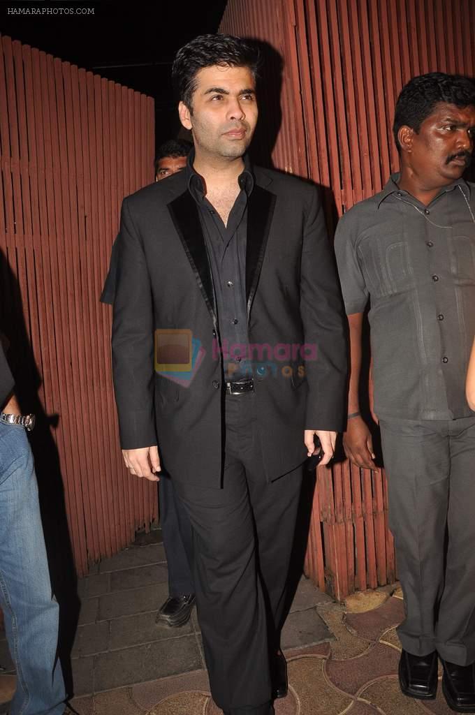 Karan Johar at Ranbir Kapoor's bday and Rockstar bash in Aurus on 27th Sept 2011