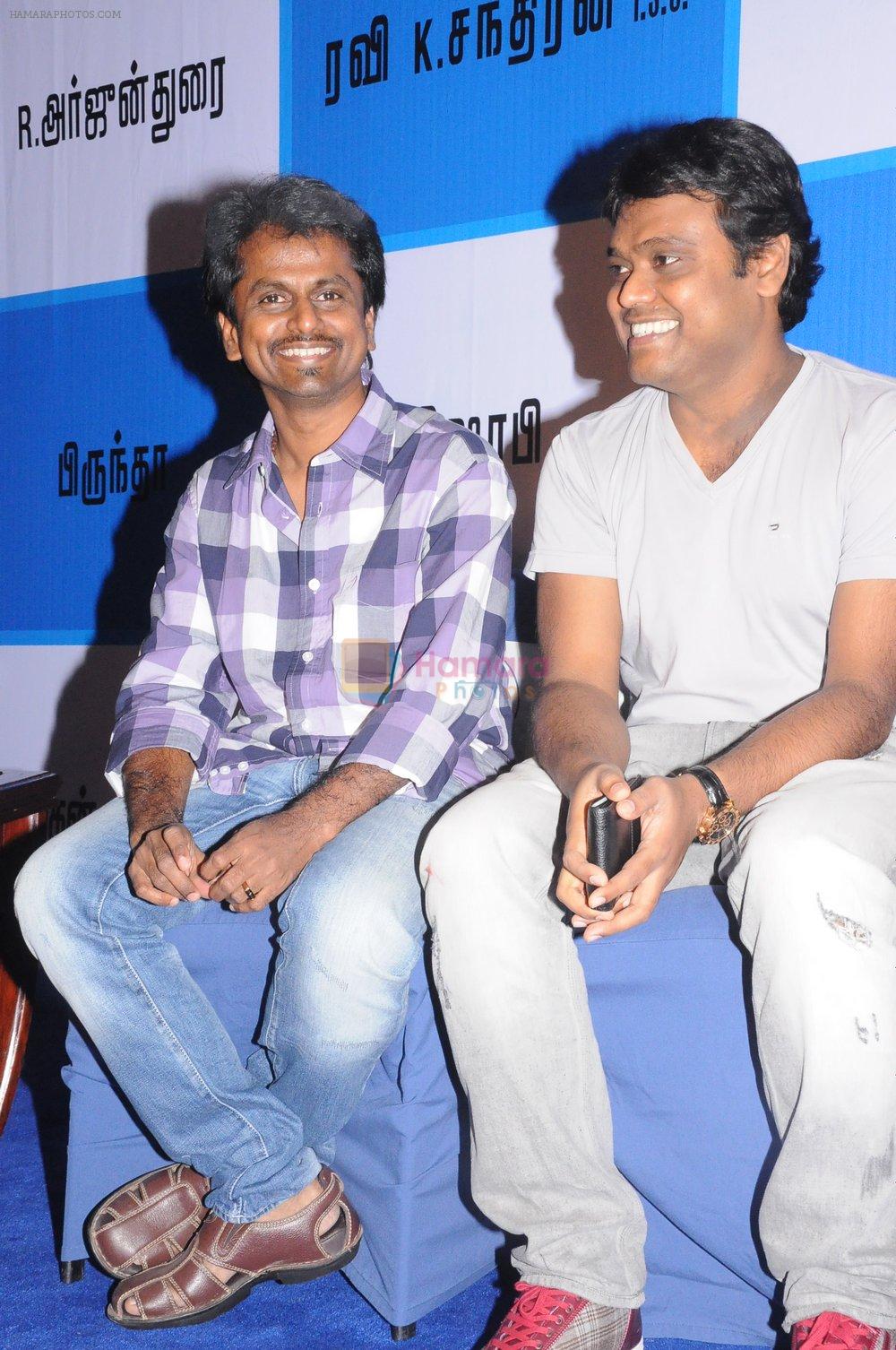 AR Murugadoss attends 7aum Arivu Press Meet on 26th September 2011