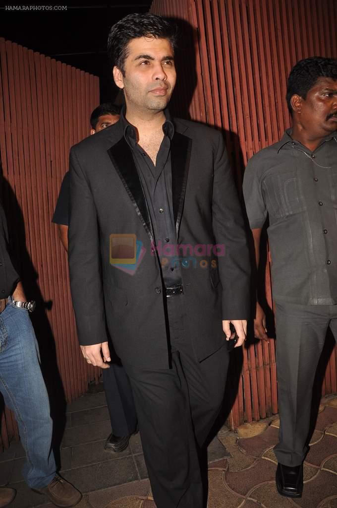 Karan Johar at Ranbir Kapoor's bday and Rockstar bash in Aurus on 27th Sept 2011