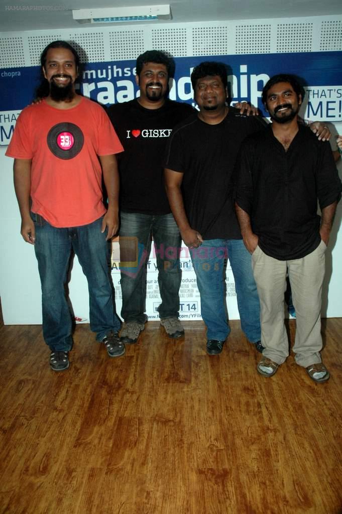 at the Audio release of Mujhse Fraaandship Karoge in Yashraj Studios on 28th Sept 2011