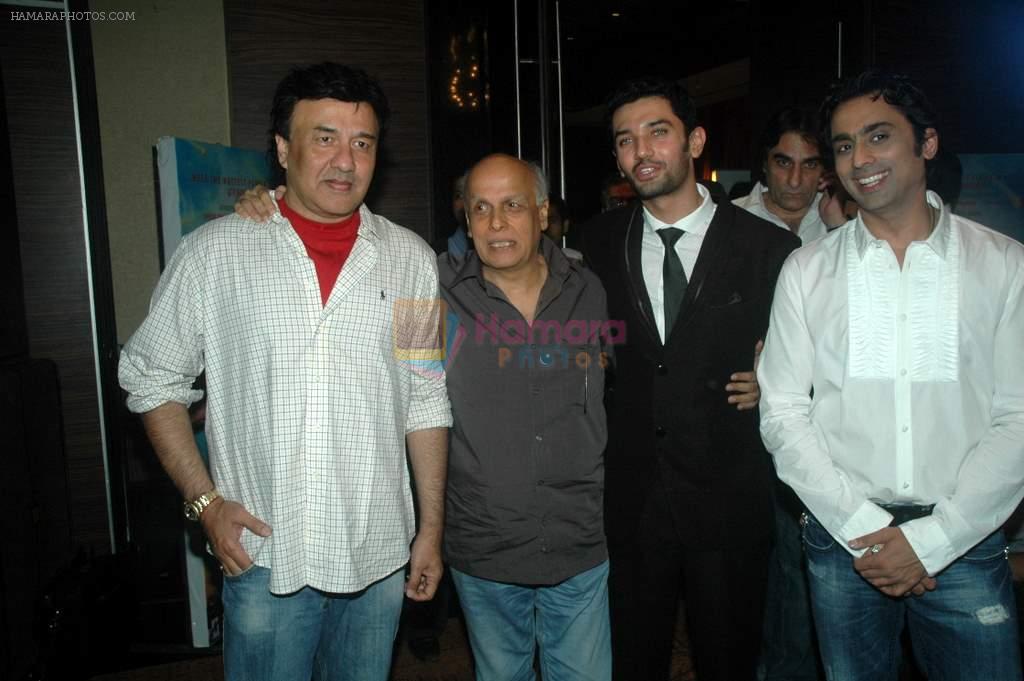 Anu Malik, Mahesh Bhat, Chirag Paswan., Anuj Saxena at the audio release of the film Miley Naa Miley Hum in Novotel on 28th Sept 2011