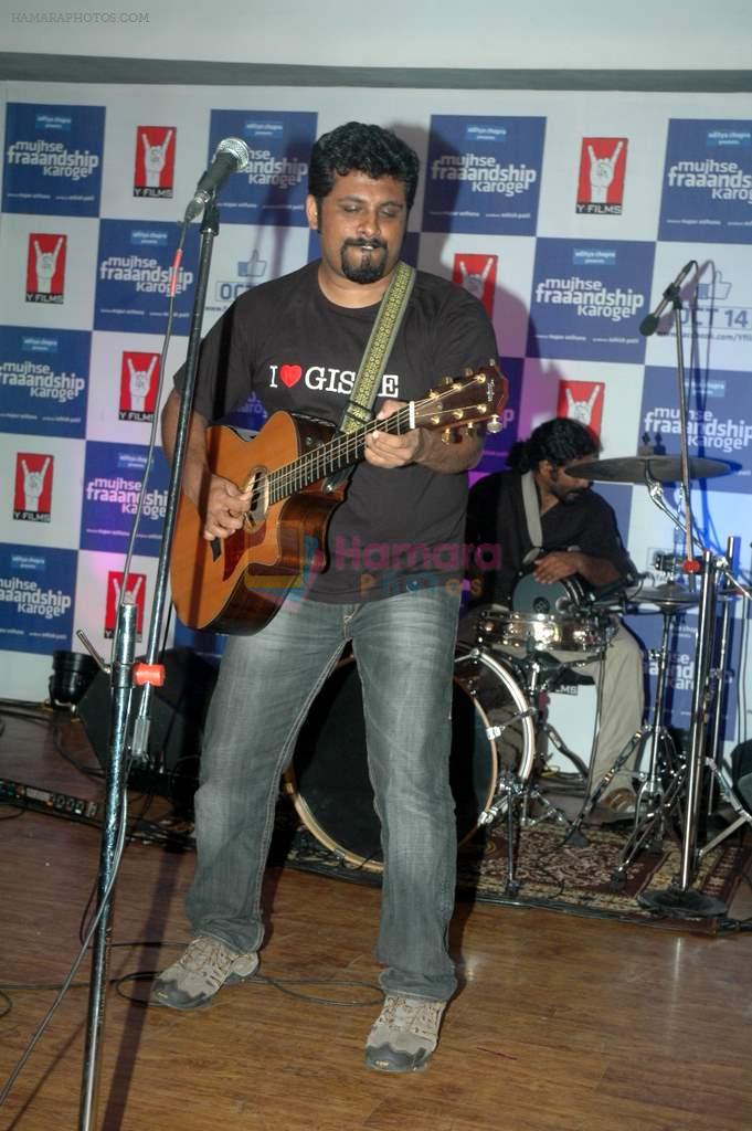 at Yashraj Films Mujhse Fraandship Karoge music showcase in Yashraj Studios on 28th Sept 2011