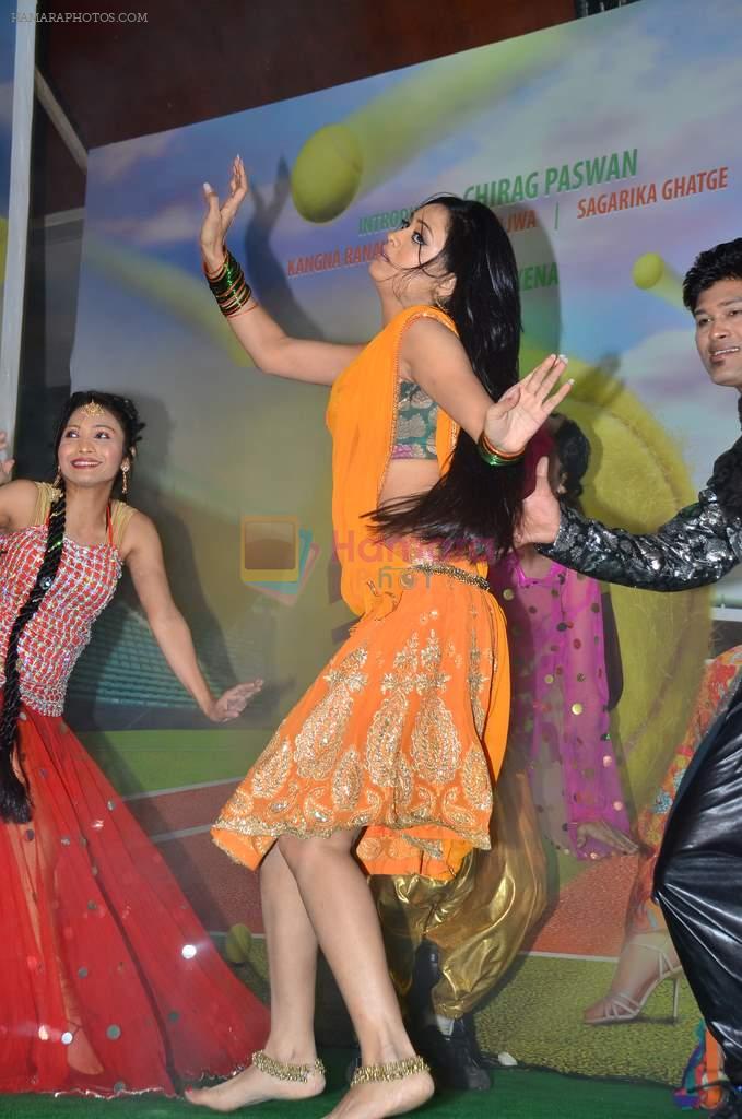 Shweta Tiwari at the audio release of the film Miley Naa Miley Hum in Novotel on 28th Sept 2011