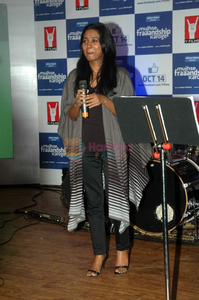 Shilpa Rao at the Audio release of Mujhse Fraaandship Karoge in Yashraj Studios on 28th Sept 2011