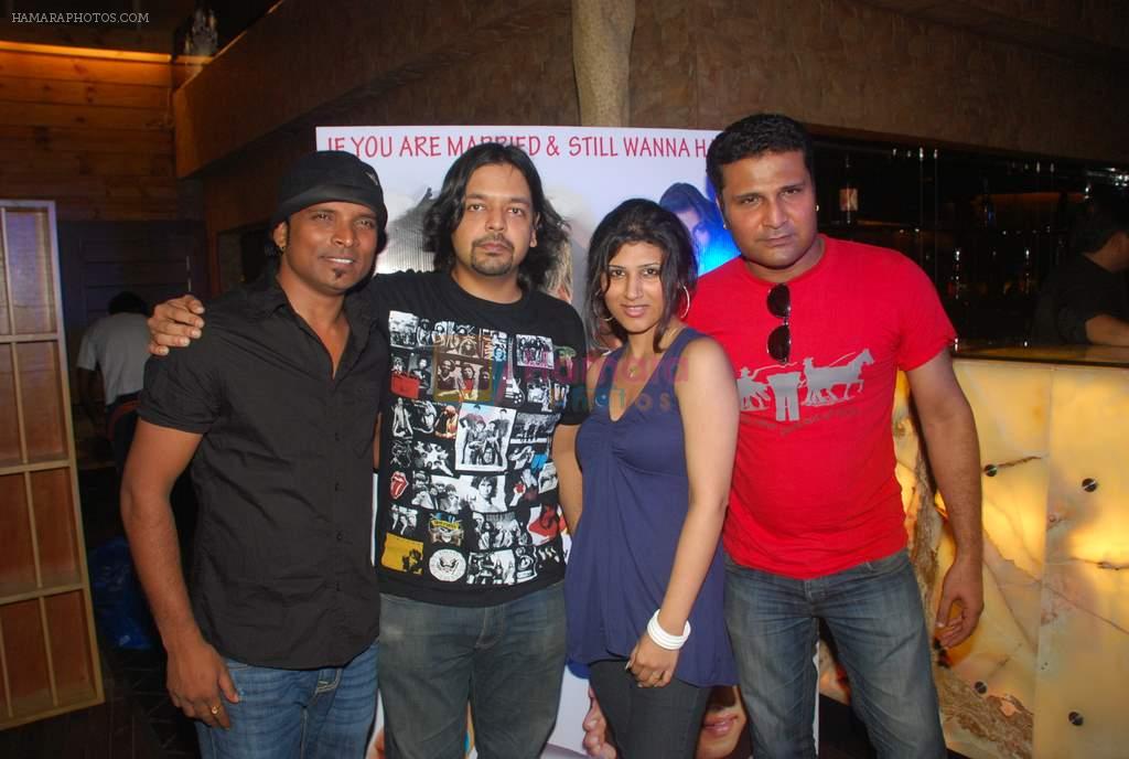 at Be Careful music launch in Sheesha Lounge on 28th Sept 2011