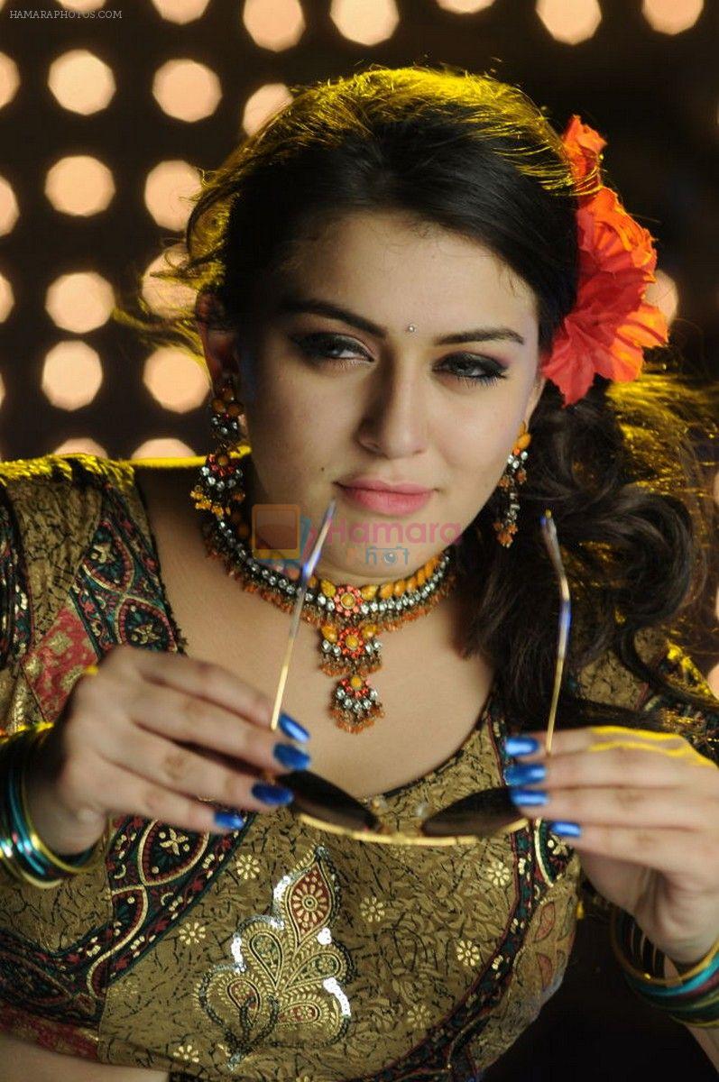 Hansika Motwani in a song shoot