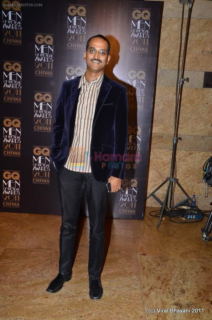Rohan Sippy at the GQ Men Of The Year Awards 2011 in Grand Hyatt, Mumbai on 29th Sept 2011