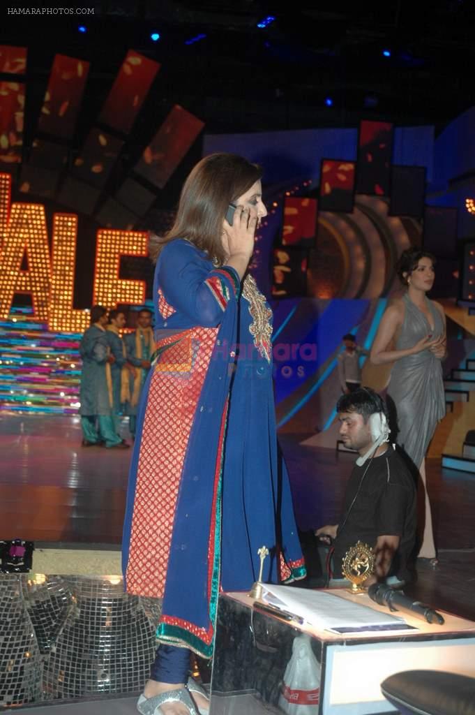 Farah Khan at the Finale of Just Dance in Filmcity, Mumbai on 29th Sept 2011