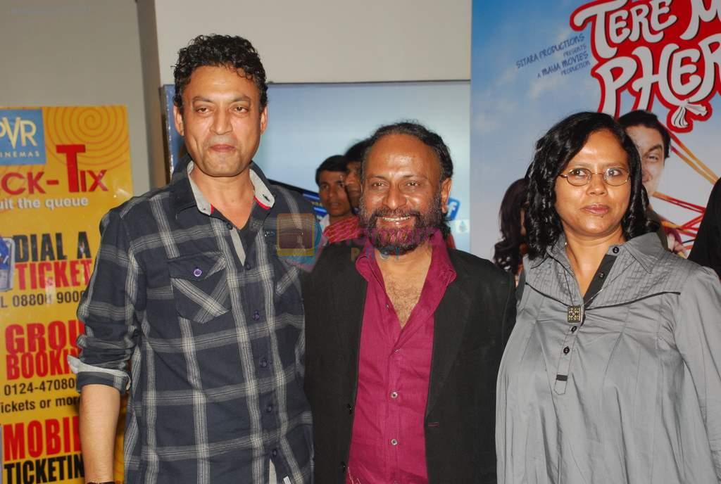Irrfan Khan at the Premiere of film Tere Mere Phere in PVR on 29th Sept 2011
