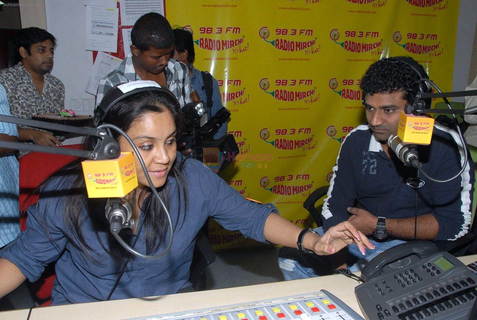 Devi Sri Prasad visits Radio Mirchi on 30th September 2011