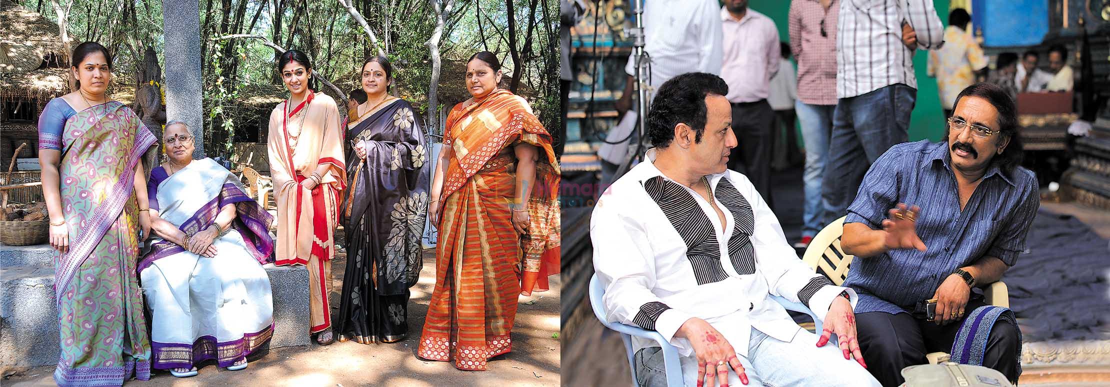 Sri Rama Rajyam Movie On Sets