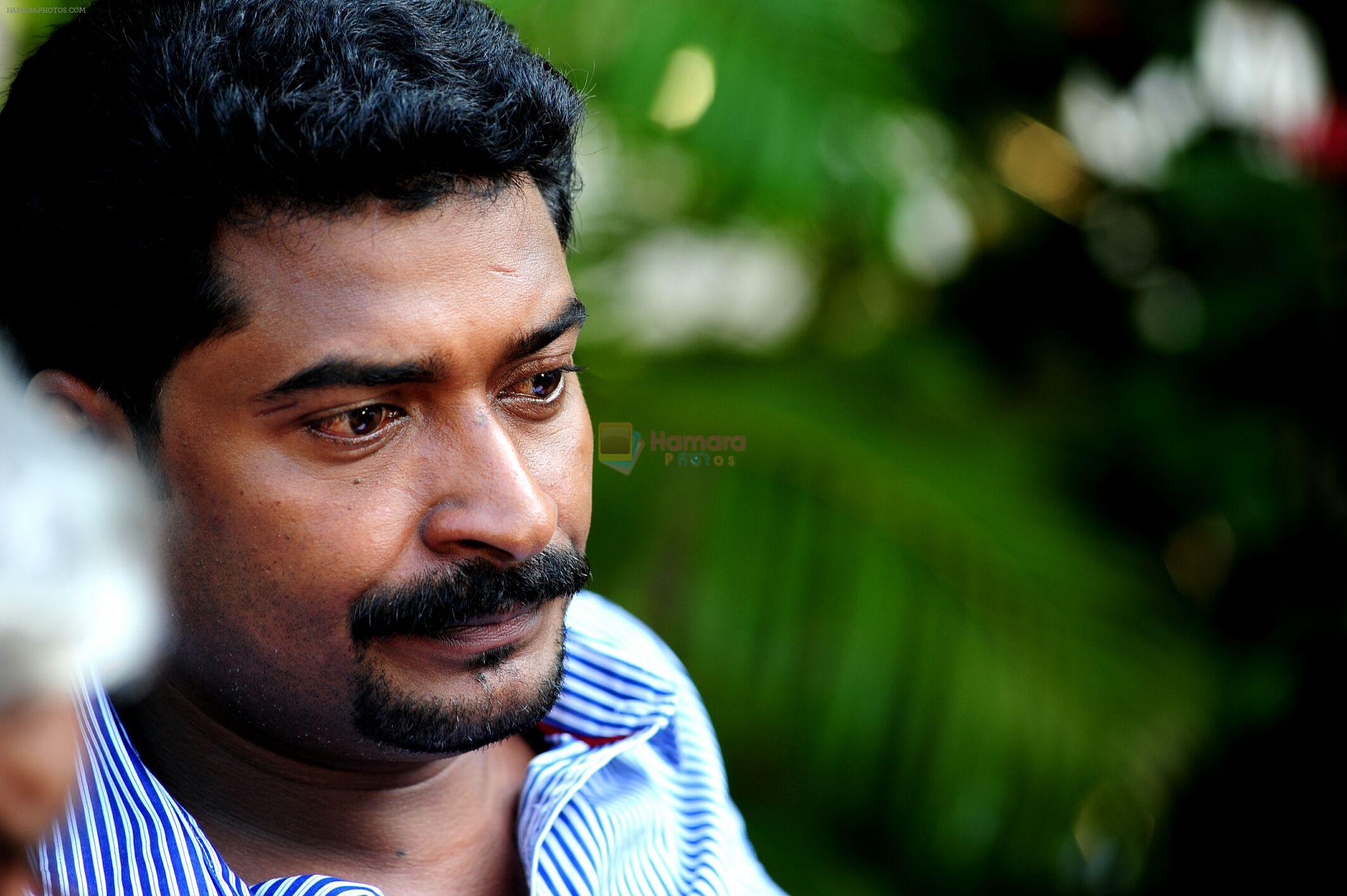 Director Reji Nair in Kalikaalam On Sets