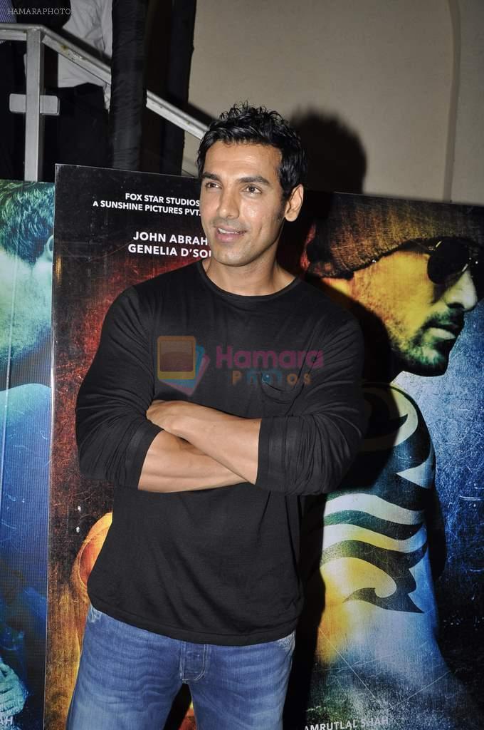 John Abraham at Force film success bash in Oakwood on 7th Oct 2011