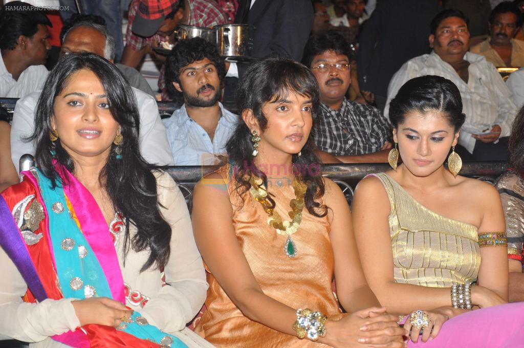 Anushka Shetty, Tapasee Pannu, Lakshmi Prasanna attends Mogudu Movie Audio Launch on 11th October 2011