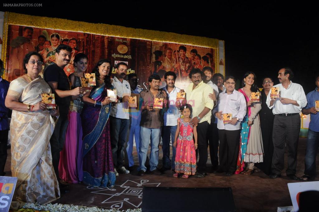 Tapasee Pannu, Gopichand, Roja, Lakshmi Prasanna, Anushka Shetty, Junior NTR and Team attends Mogudu Movie Audio Launch on 11th October 2011