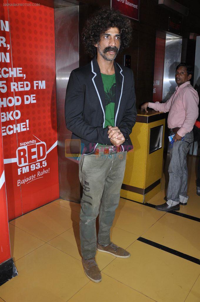 Makrand Deshpande at Azaan Premiere in PVR, Juhu on 13th Oct 2011