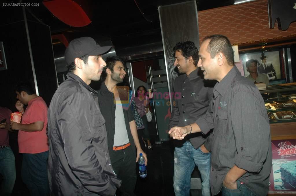 Jackky Bhagnani, Ranvijay Singh, Zayed Khan at MOD film premiere in Cinemax, Mumbai on 15th Oct 2011