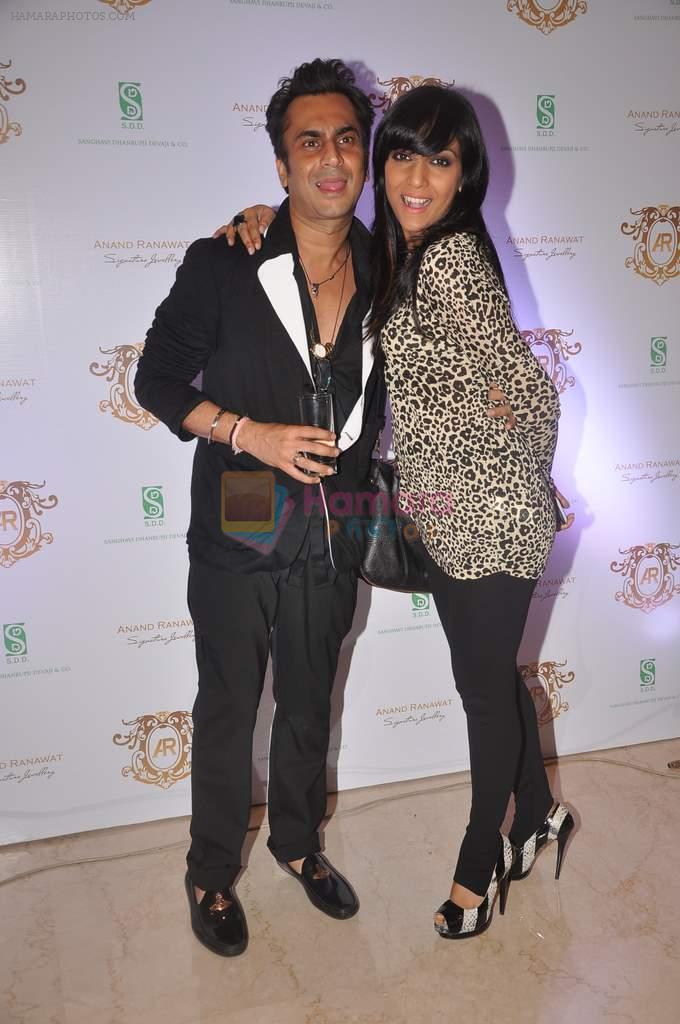 Shweta Salve at Anand Ranwat jewellery collection launch in Trident on 15th Oct 2011