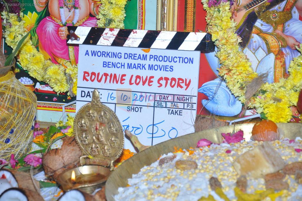 Routine Love Story Movie Opening on 15th October 2011