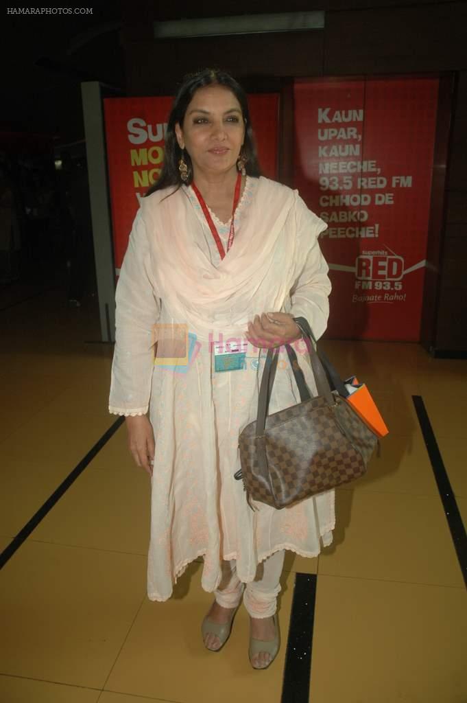Shabana Azmi at MAMI fest in Cinemax, Mumbai on 17th Oct 2011