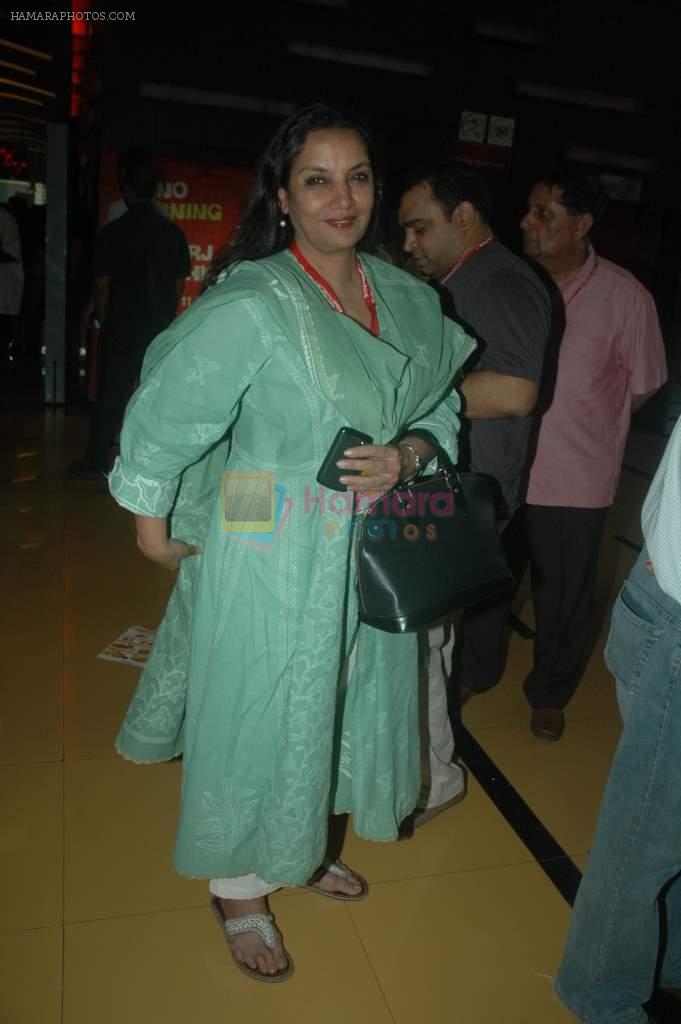 Shabana Azmi at MAMI fest in Cinemax, Mumbai on 17th Oct 2011