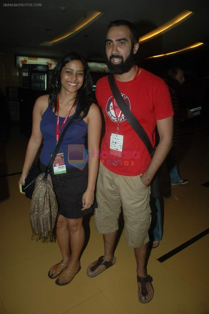 Shahana Goswami, Ranvir Shorey at MAMI fest in Cinemax, Mumbai on 17th Oct 2011