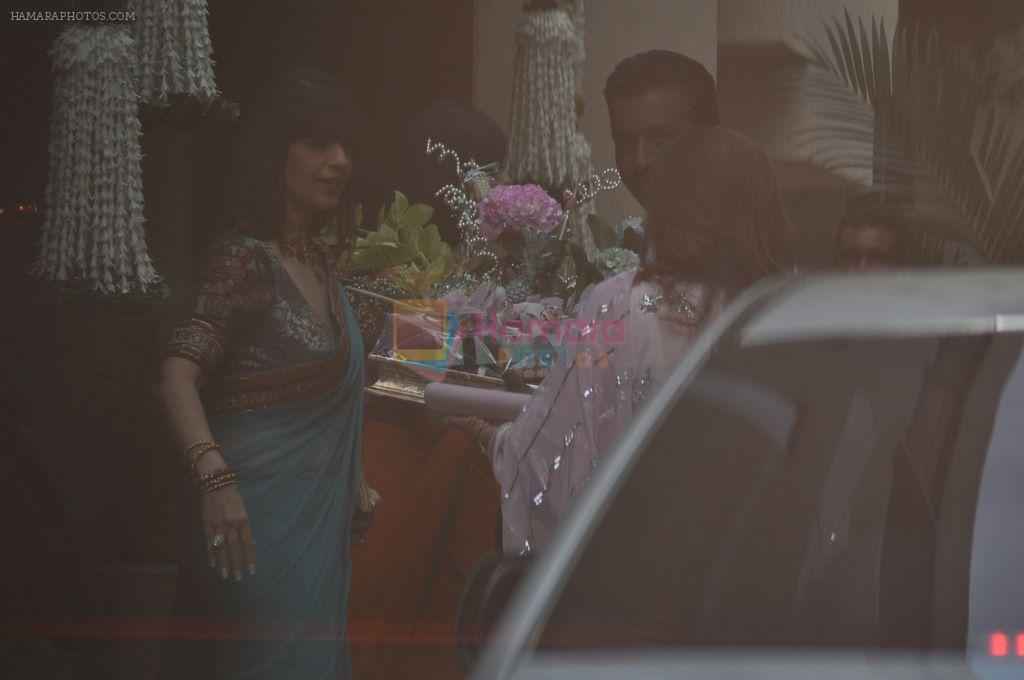 Neeta Lulla at Aishwarya Rai's Baby shower ceremony in Jalsaa, Juhu, Mumbai on 18th Oct 2011