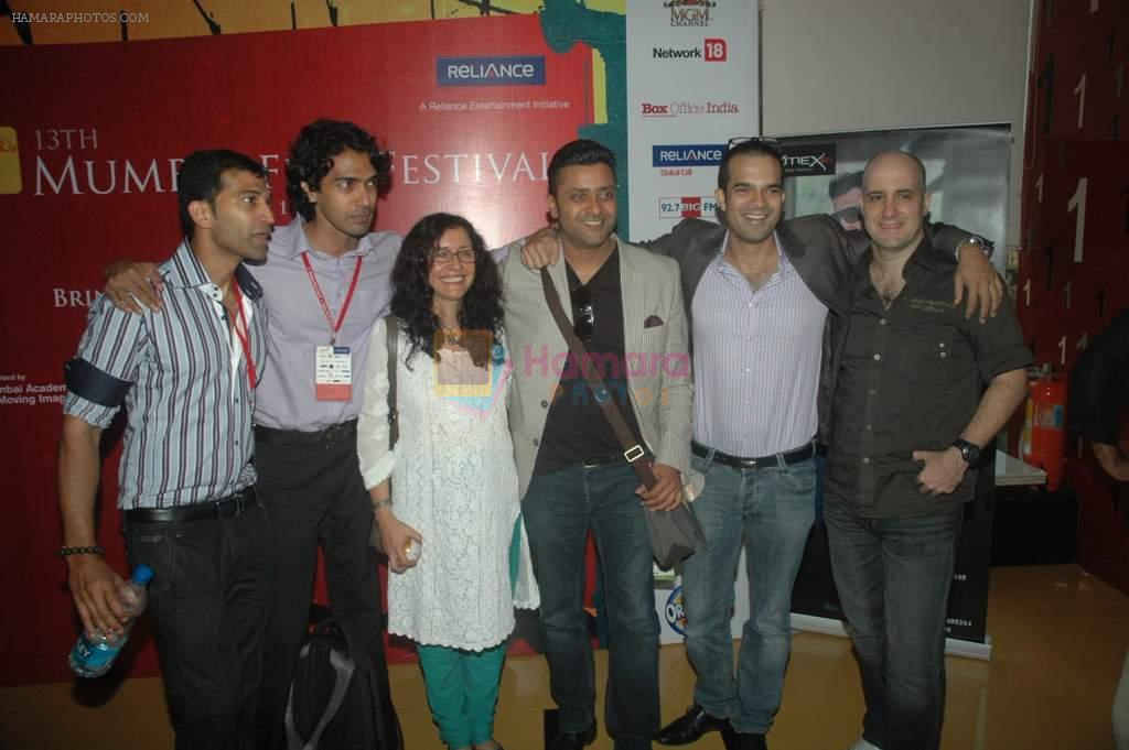 Ashwin Mushran at 13th Mami flm festival in Cinemax, Mumbai on 19th Oct 2011