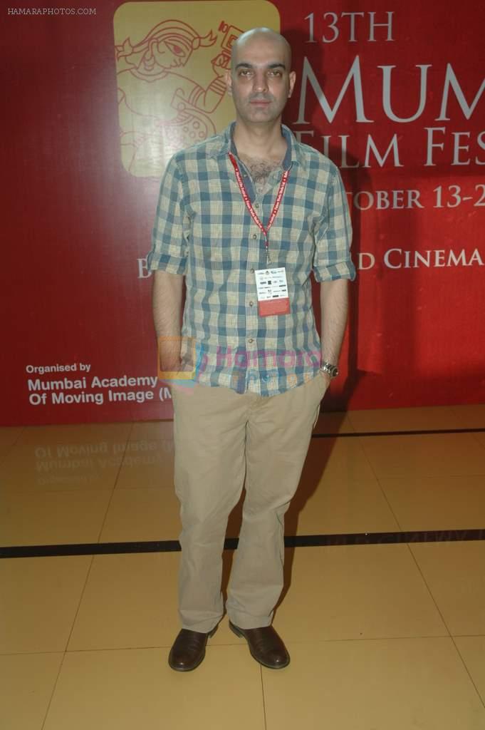 Abbas Tyrewala at 13th Mami flm festival in Cinemax, Mumbai on 19th Oct 2011