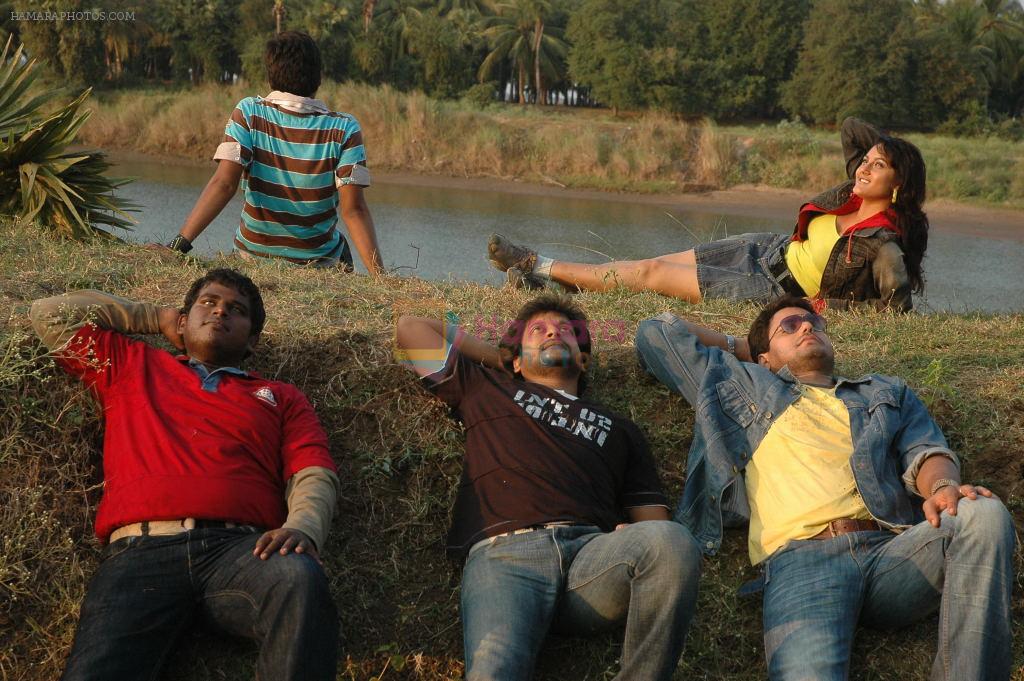 Avin, Zakir, Tripti Sharma, Rajashekar in Bachelors 2 Movie Stills