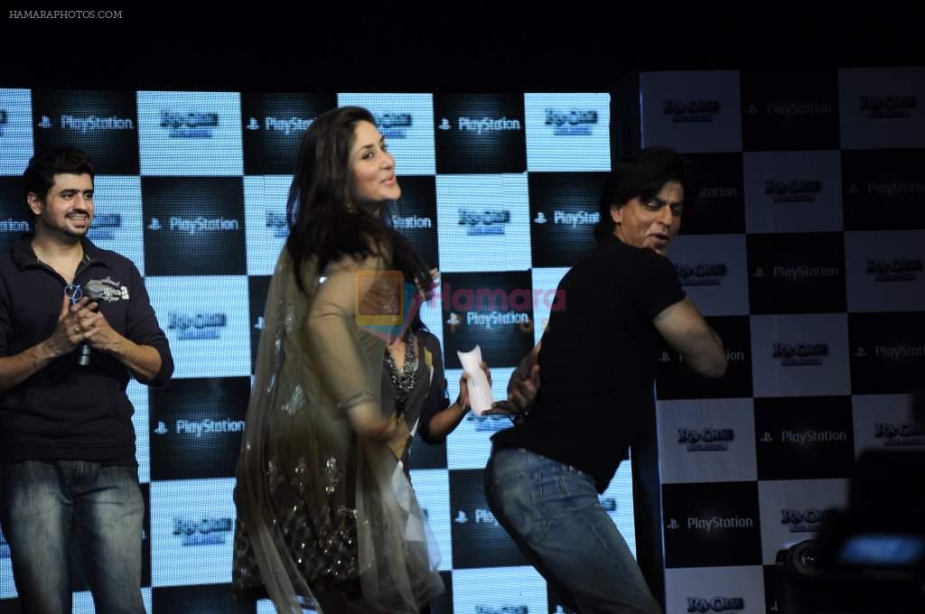 Shahrukh Khan, Kareena Kapoor at the press meet of Playstation in Inorbit Mall on 21st Oct 2011